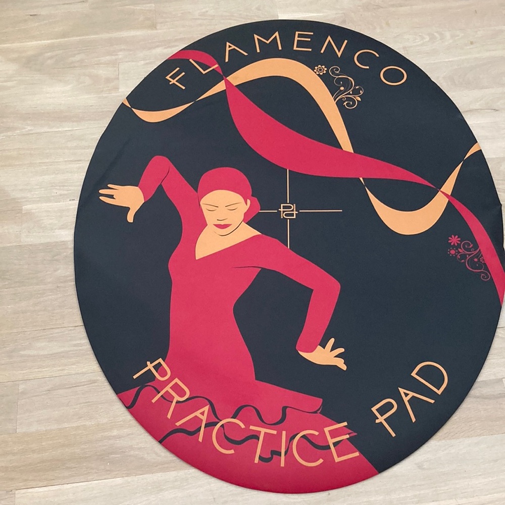Flamenco (or Irish dance) mat, never used.